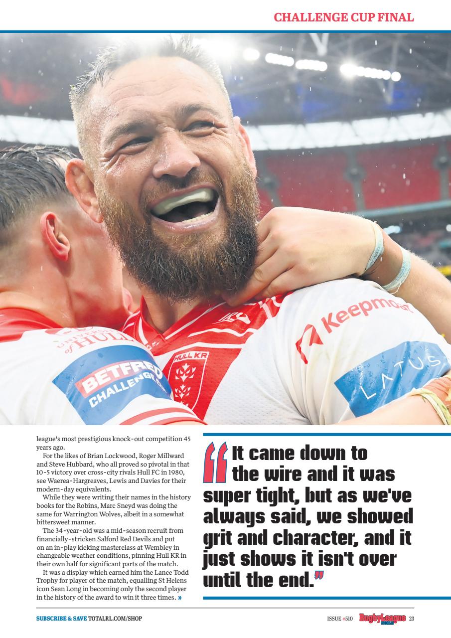 Rugby League World Preview Pages