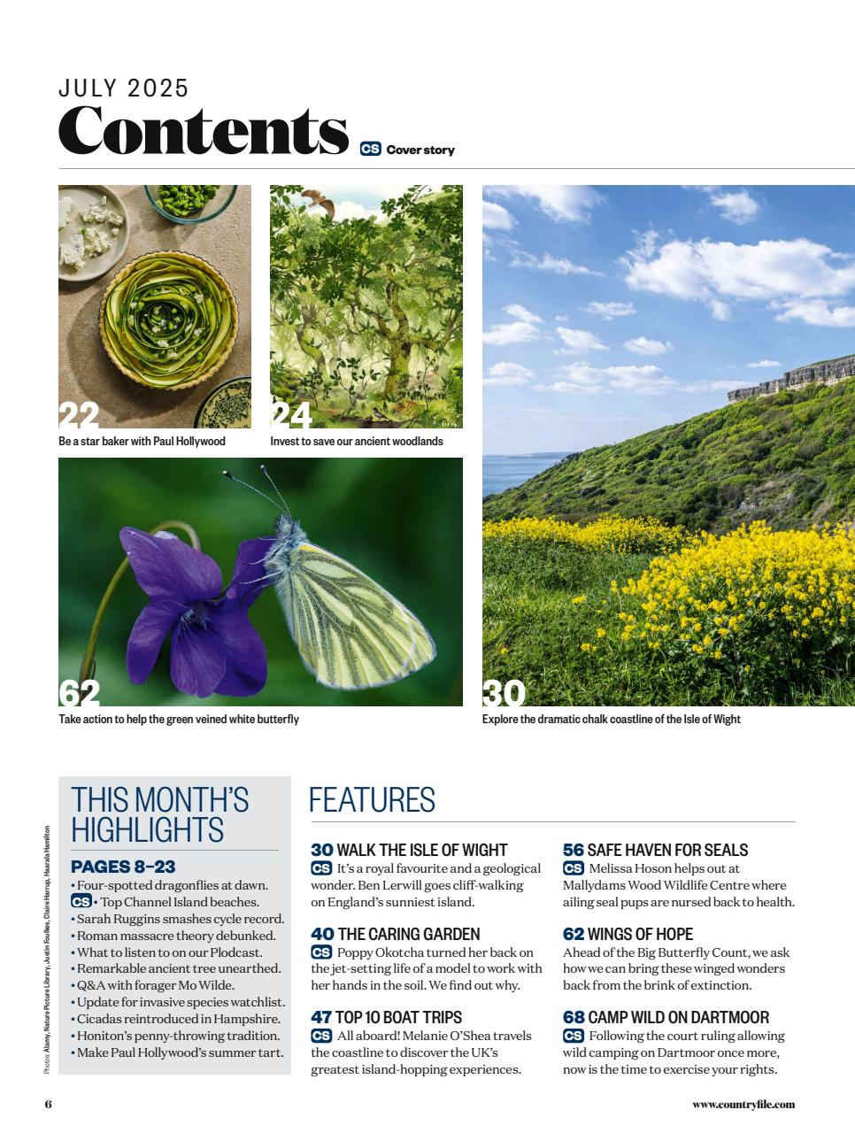 BBC Countryfile Magazine Preview Pages