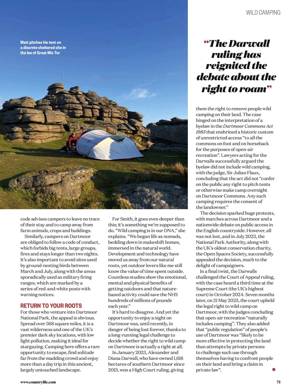 BBC Countryfile Magazine Preview Pages