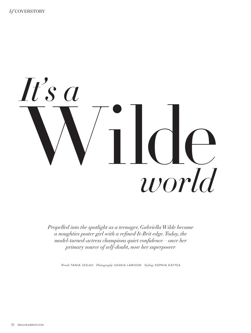 Hello! Fashion Monthly Preview Pages