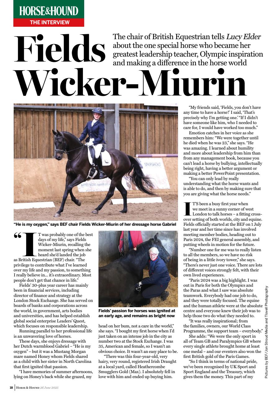 Horse & Hound Preview Pages