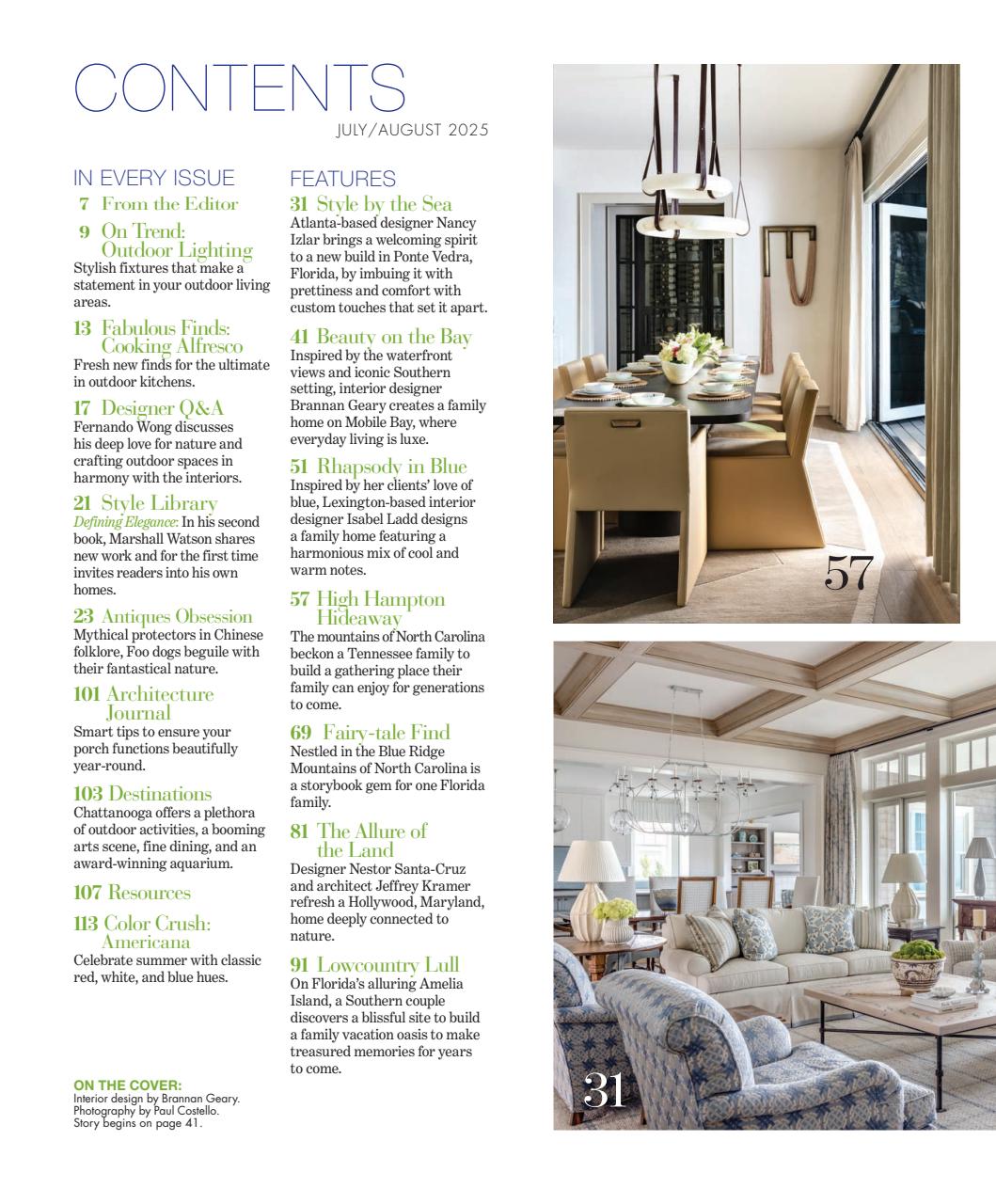 Southern Home Preview Pages
