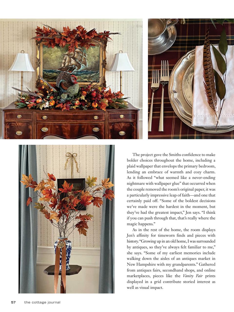 The Cottage Journal Preview Pages