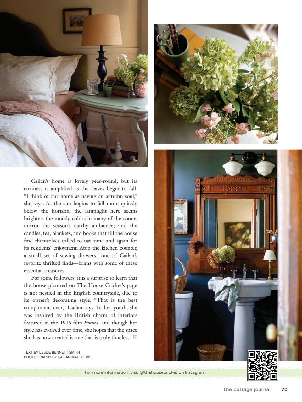 The Cottage Journal Preview Pages
