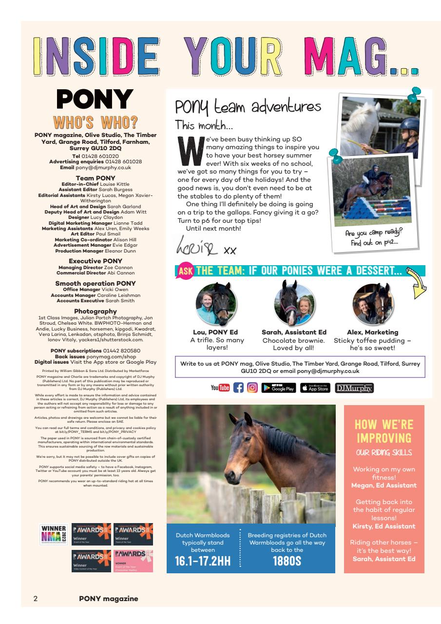 Pony Magazine Preview Pages
