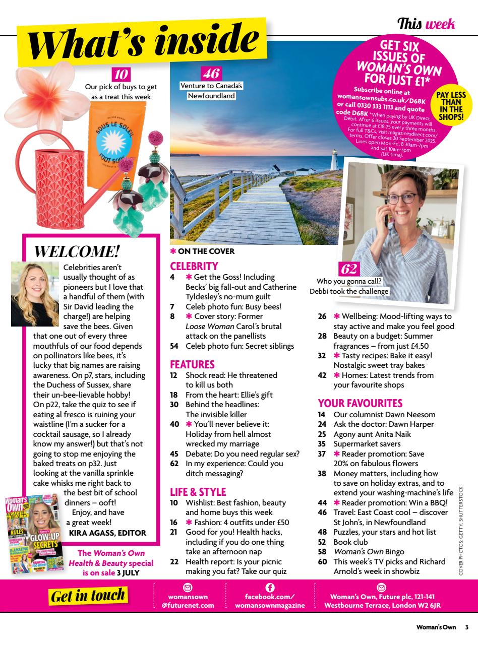 Woman's Own Preview Pages