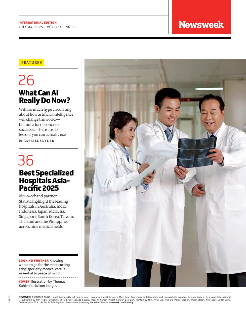 Newsweek International Preview Pages