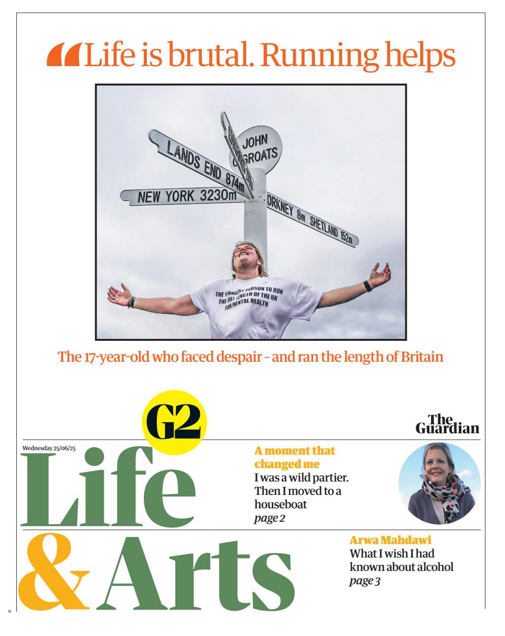 The Guardian Newspaper Preview Pages