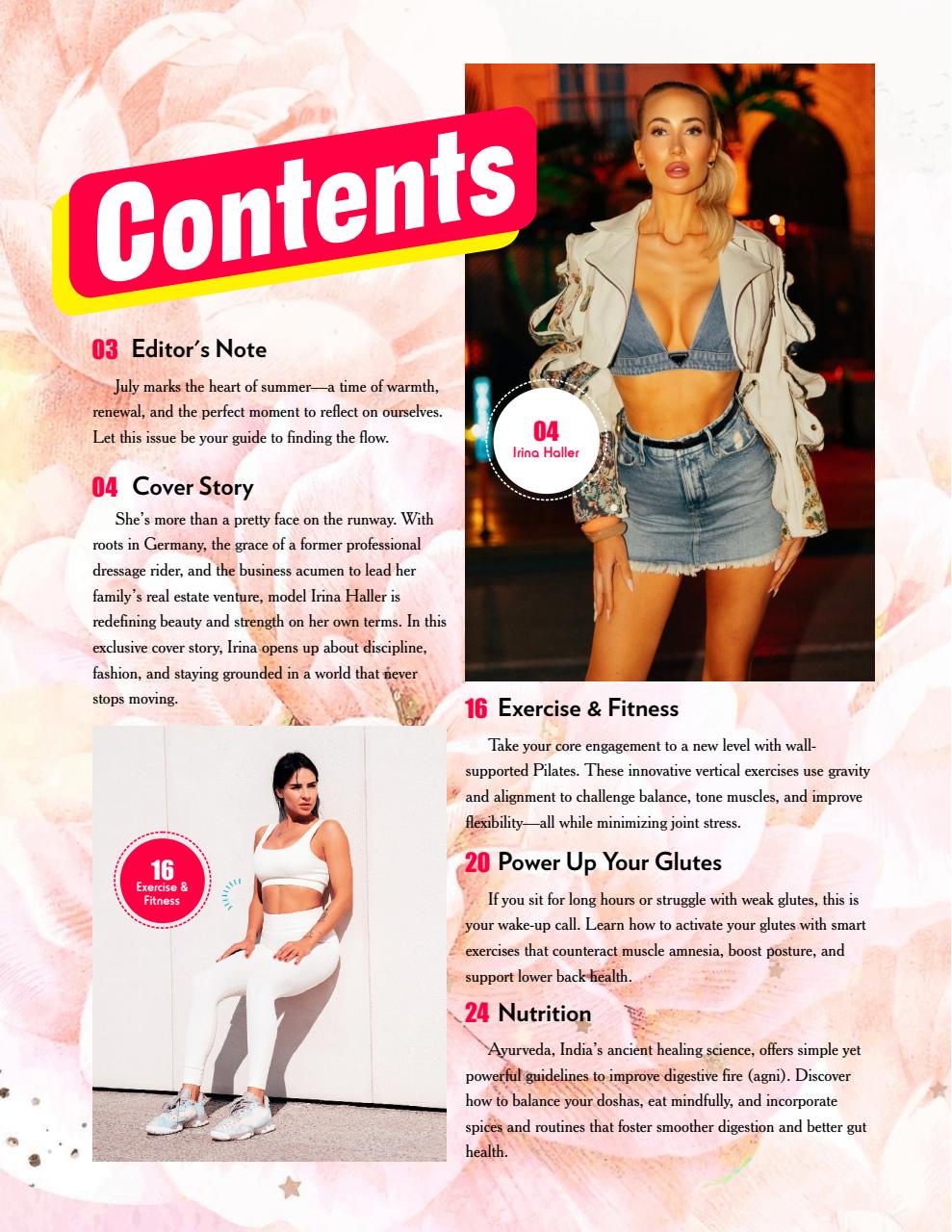 Women Fitness Preview Pages