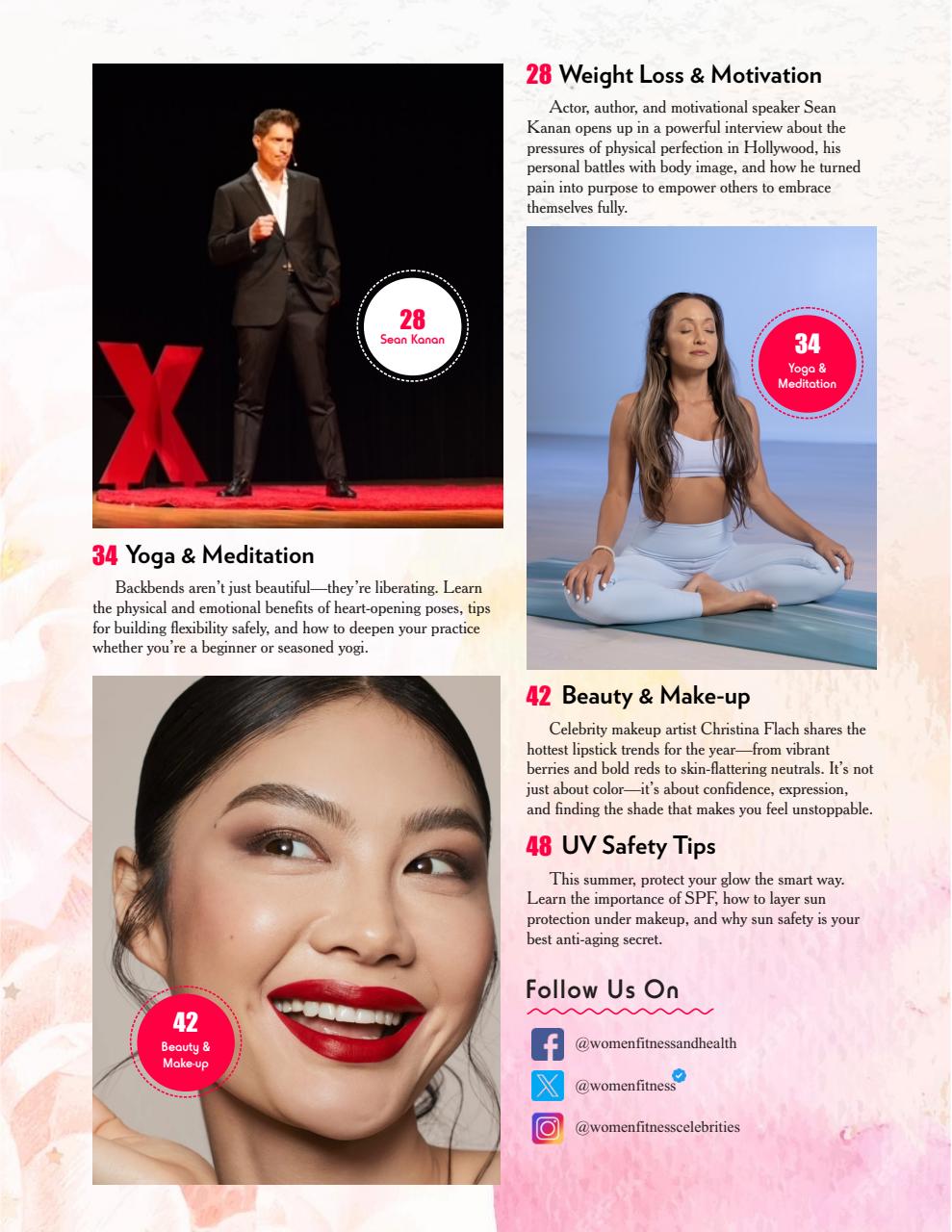 Women Fitness Preview Pages