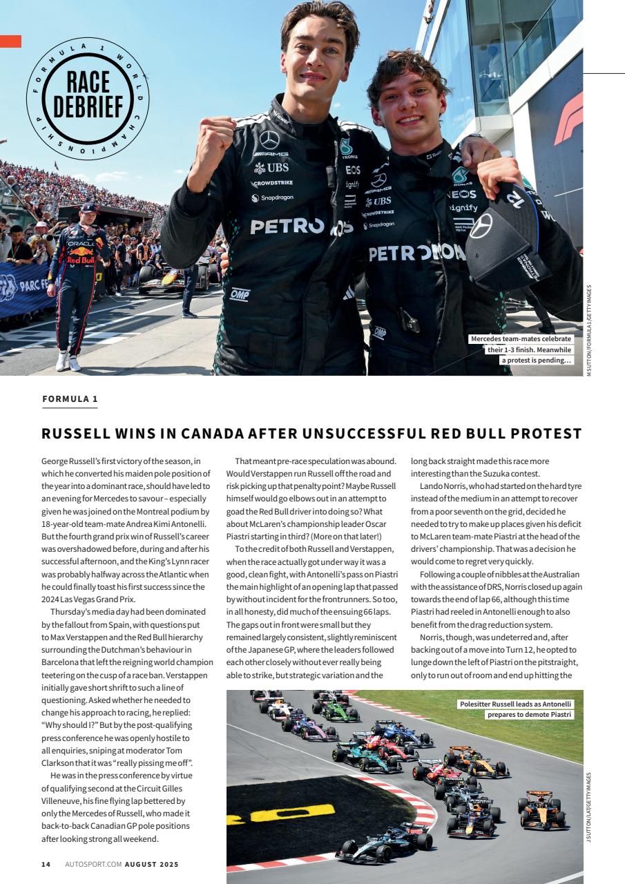 Autosport Preview Pages