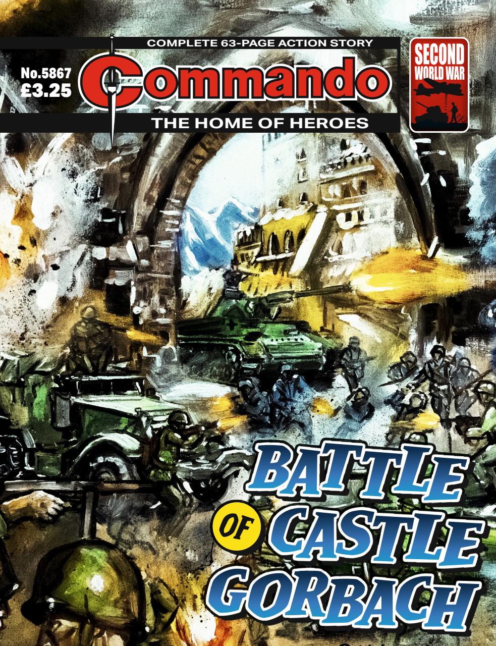 Commando Preview Pages