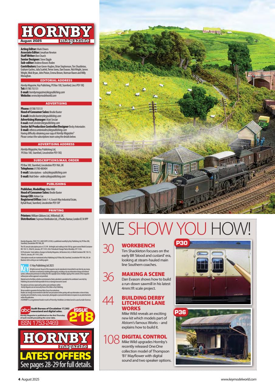 Hornby Magazine Preview Pages