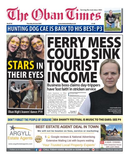 The Oban Times & Lochaber Times issue 