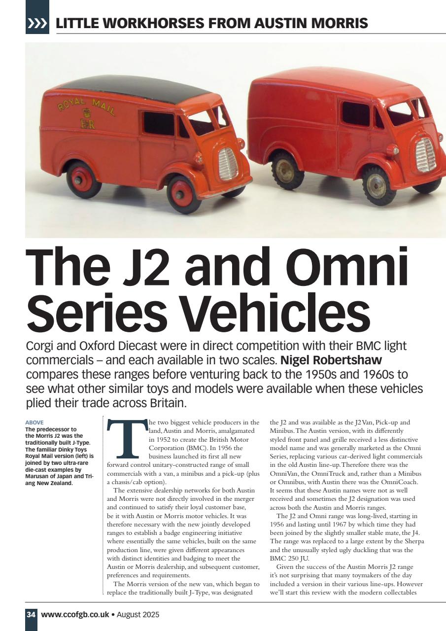 Diecast Collector Preview Pages