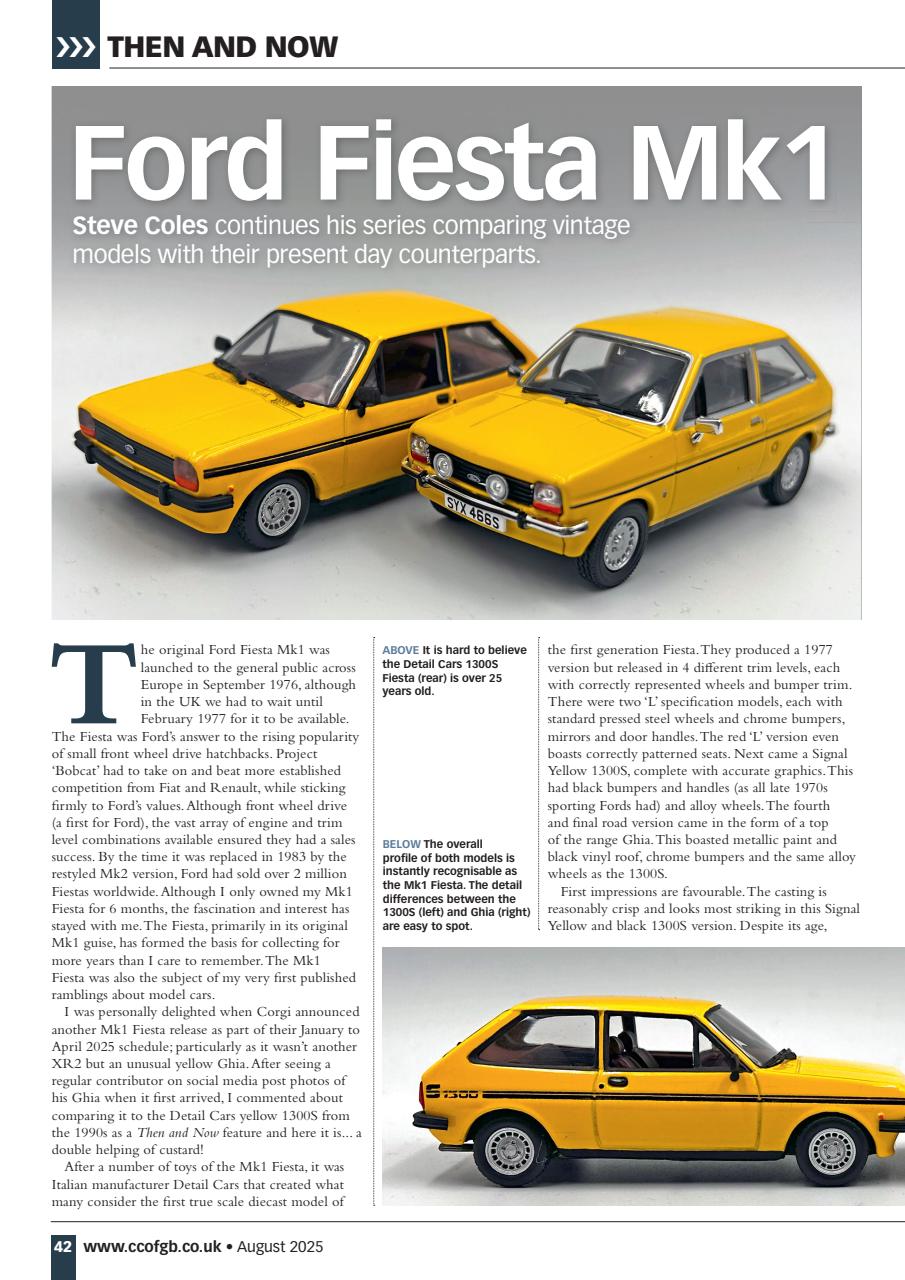 Diecast Collector Preview Pages