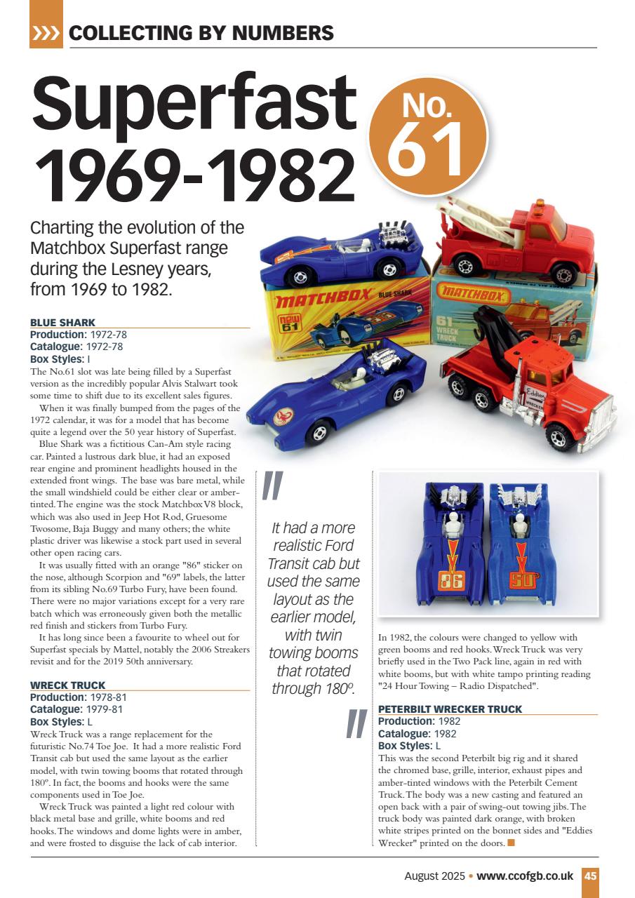 Diecast Collector Preview Pages