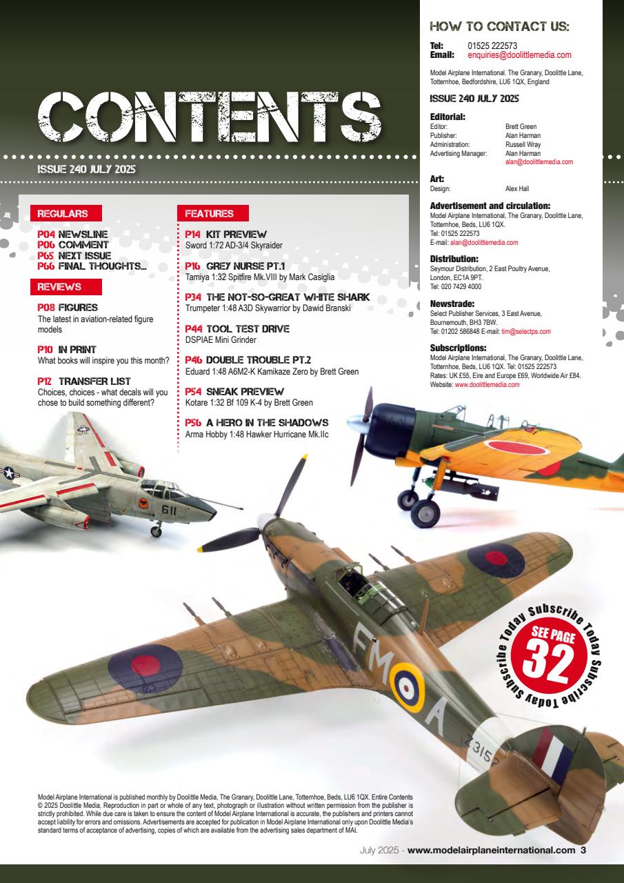 Model Airplane International Preview Pages
