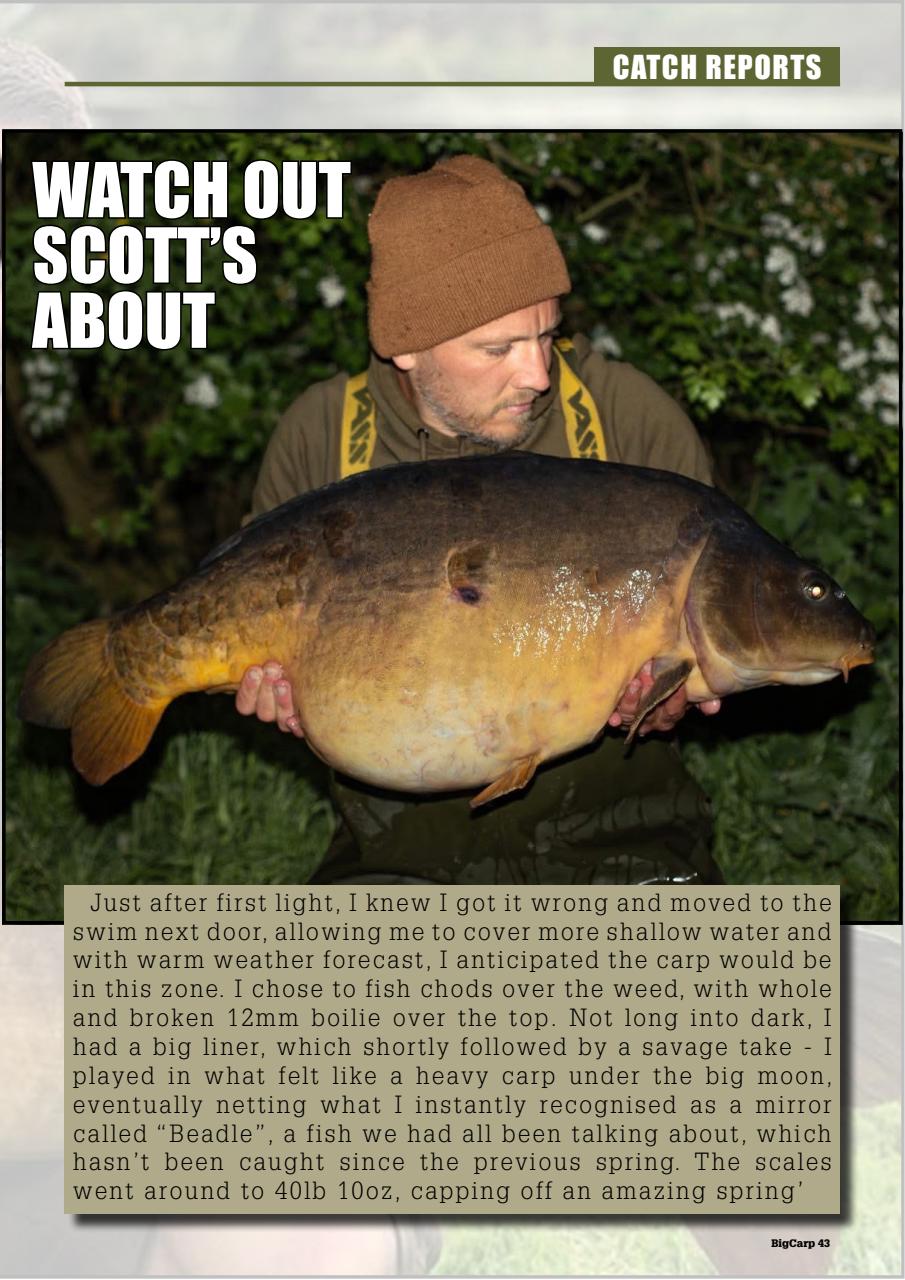 Big Carp Magazine Preview Pages