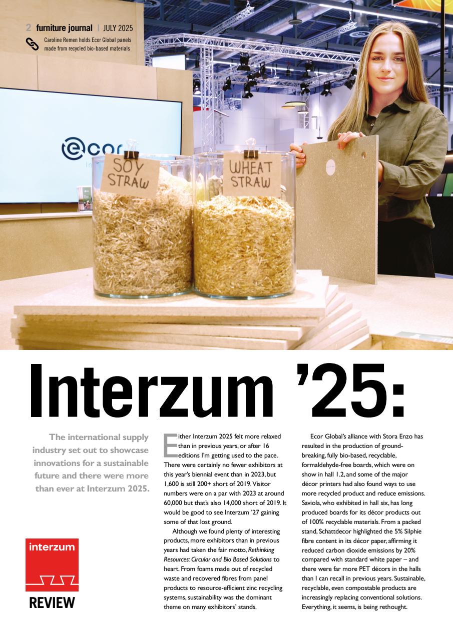 Furniture Journal Magazine Preview Pages