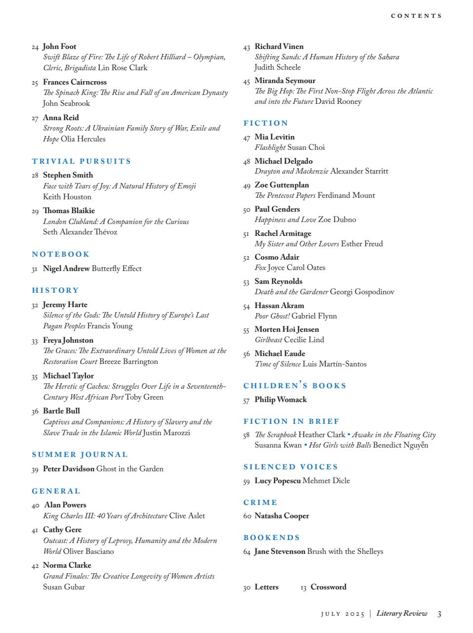 Literary Review Preview Pages