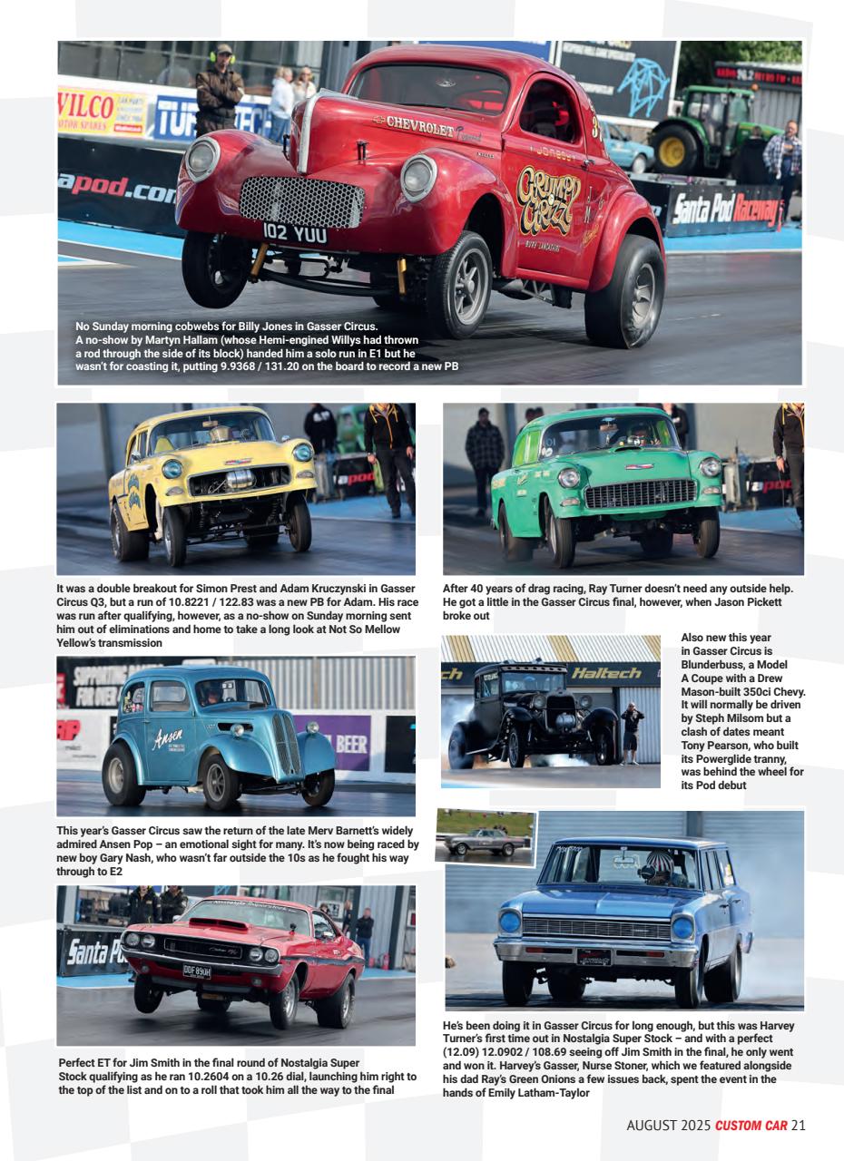 Custom Car Preview Pages