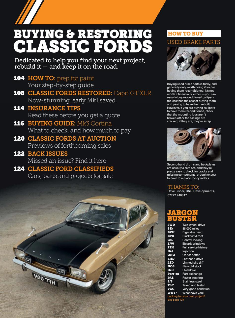 Classic Ford Preview Pages