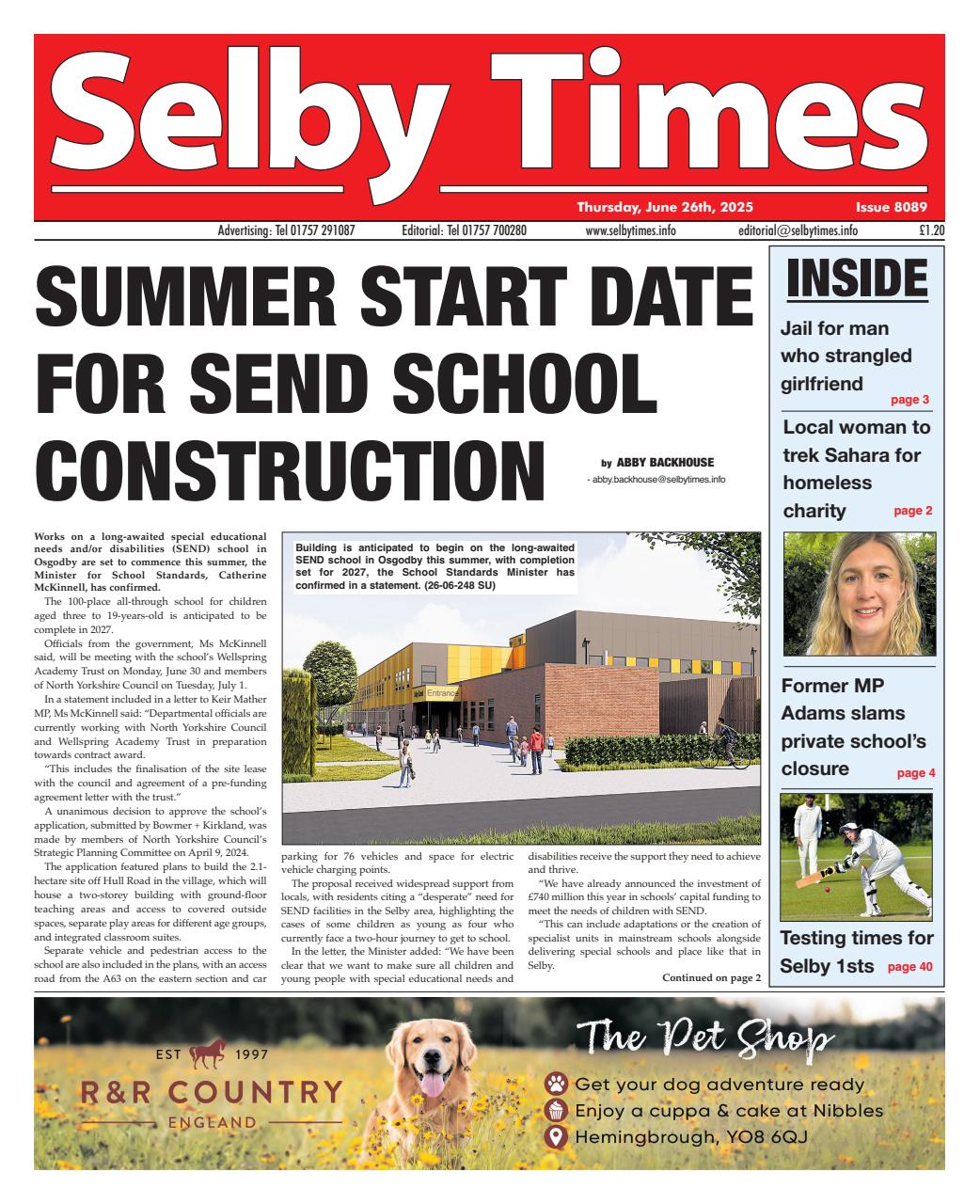 Selby Times Preview Pages