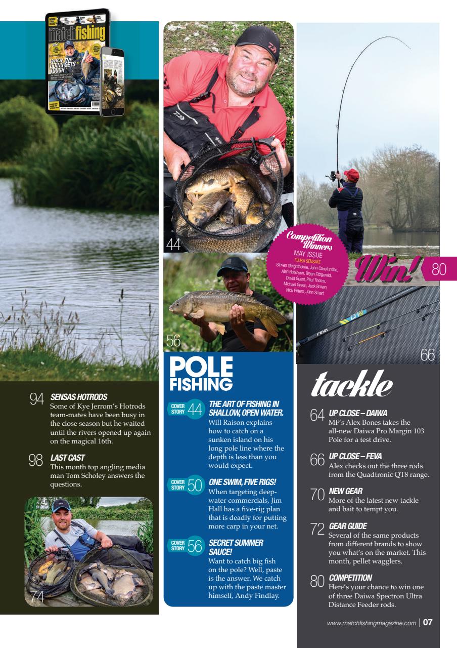 Match Fishing Preview Pages