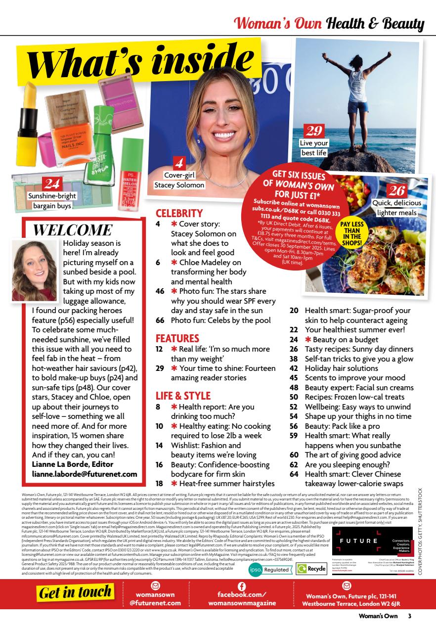 Woman's Own Lifestyle Special Preview Pages