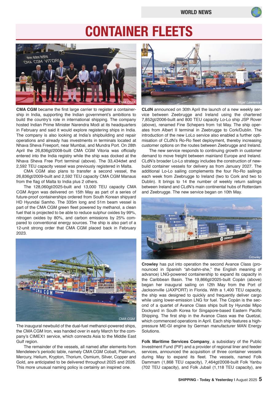 Shipping Today & Yesterday Preview Pages