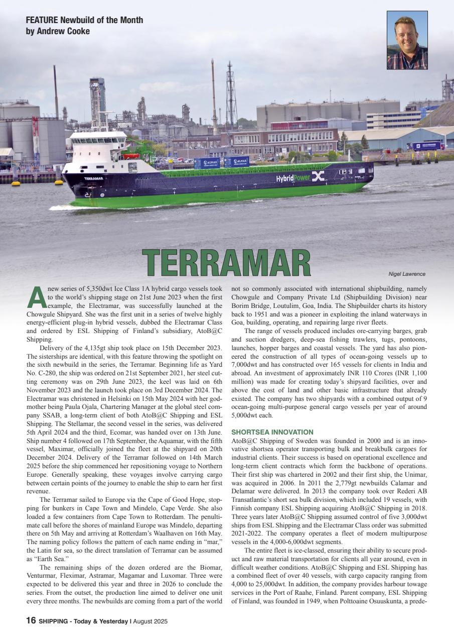 Shipping Today & Yesterday Preview Pages