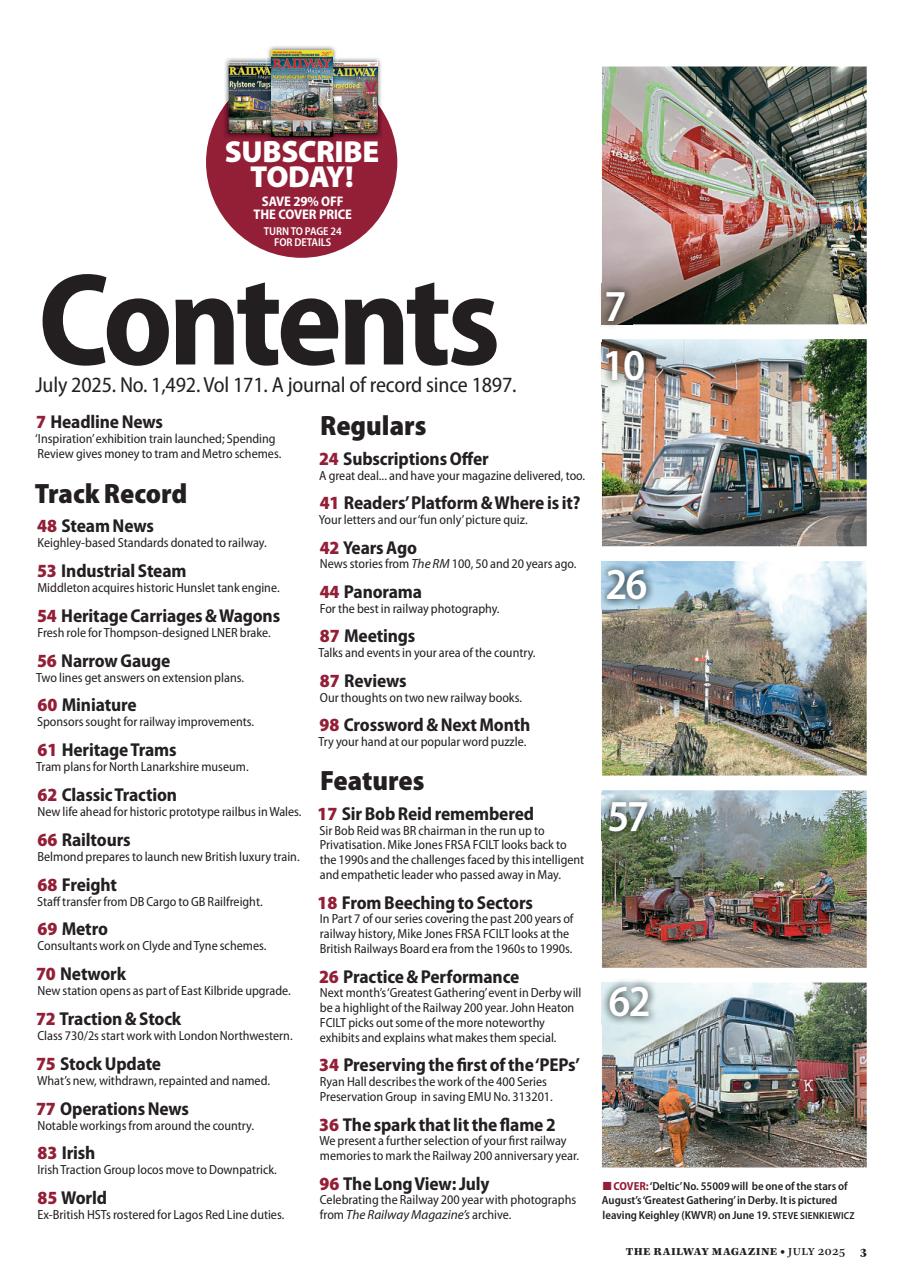 Railway Magazine Preview Pages