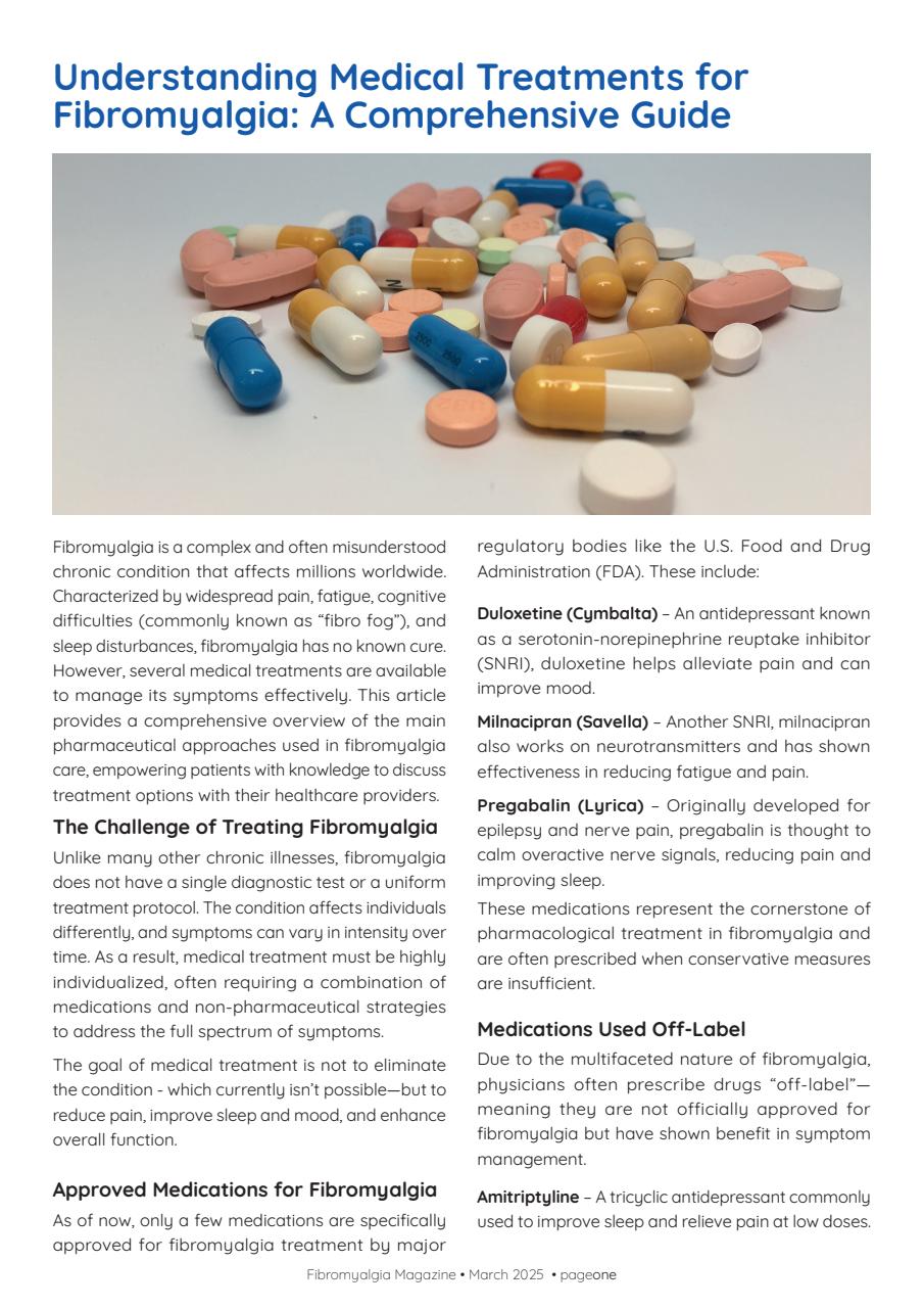 Fibromyalgia Magazine Preview Pages