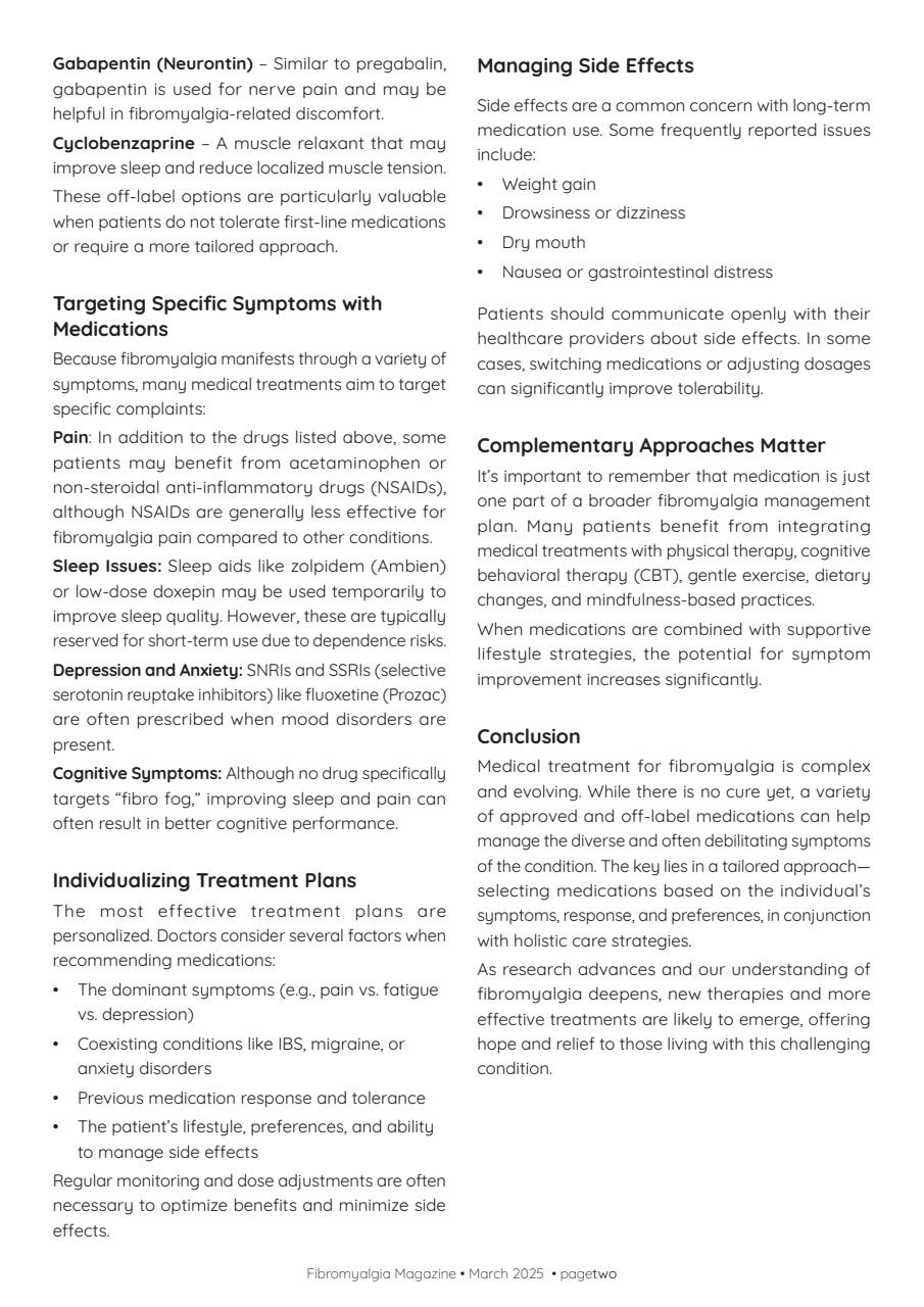 Fibromyalgia Magazine Preview Pages