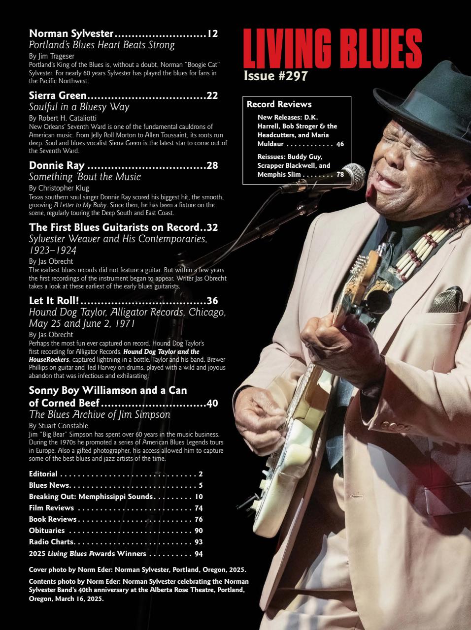 Living Blues Preview Pages