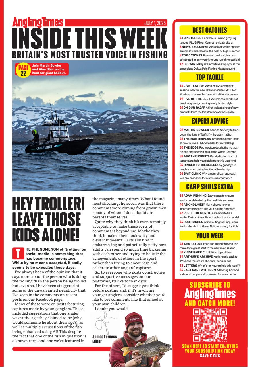 Angling Times Preview Pages