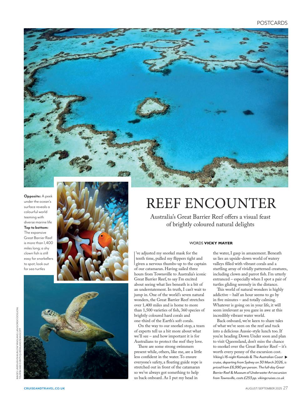 Cruise & Travel Preview Pages