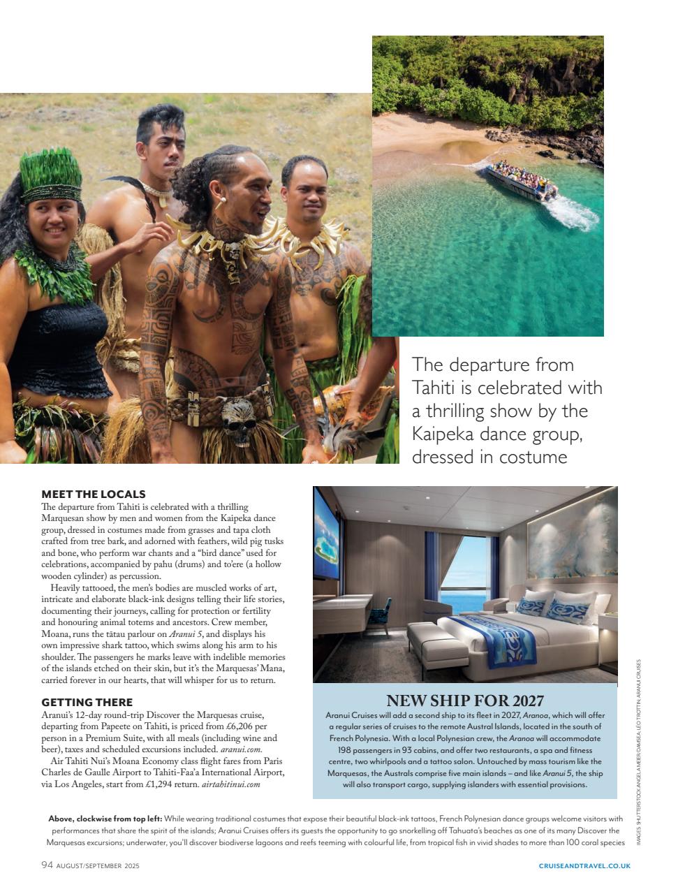 Cruise & Travel Preview Pages