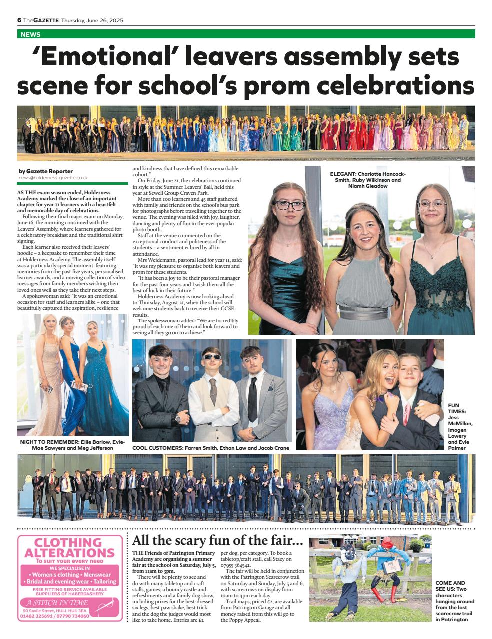 The Holderness & Hornsea Gazette Preview Pages