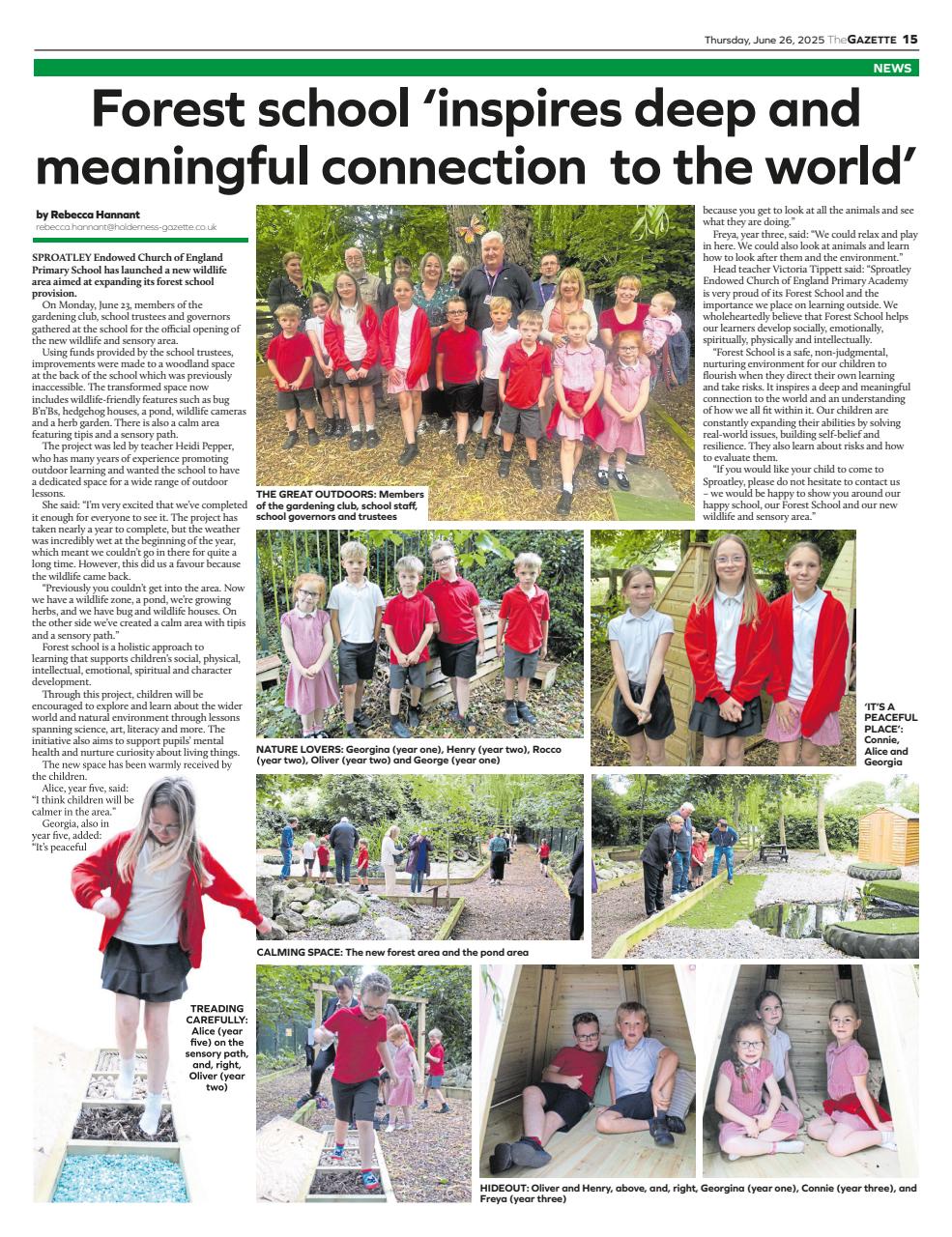 The Holderness & Hornsea Gazette Preview Pages