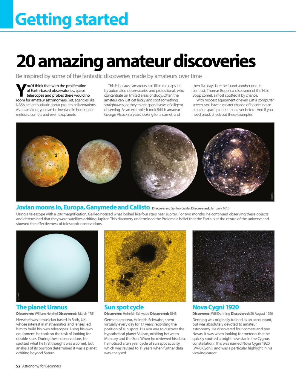 All About Space Bookazine Preview Pages
