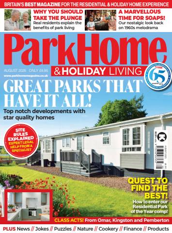 Park Home & Holiday Living issue Aug-2025