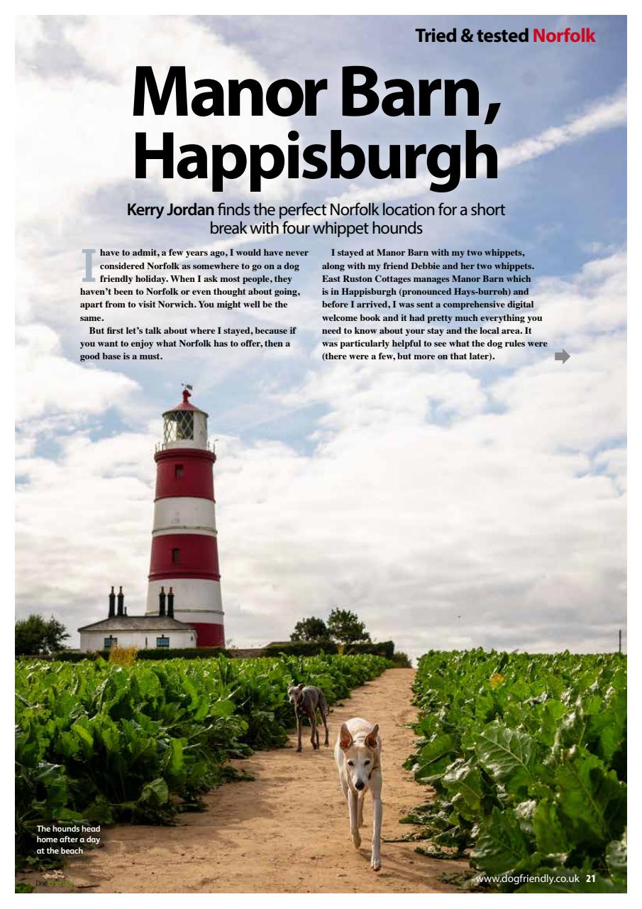 Dog Friendly Preview Pages