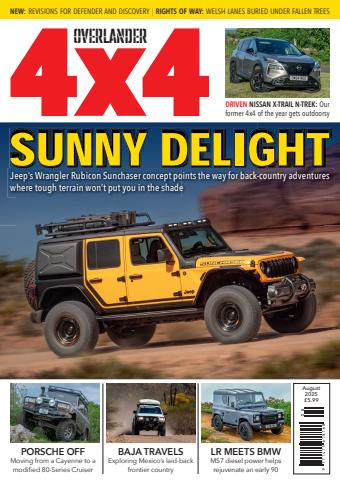 Overlander 4X4 issue August 2025