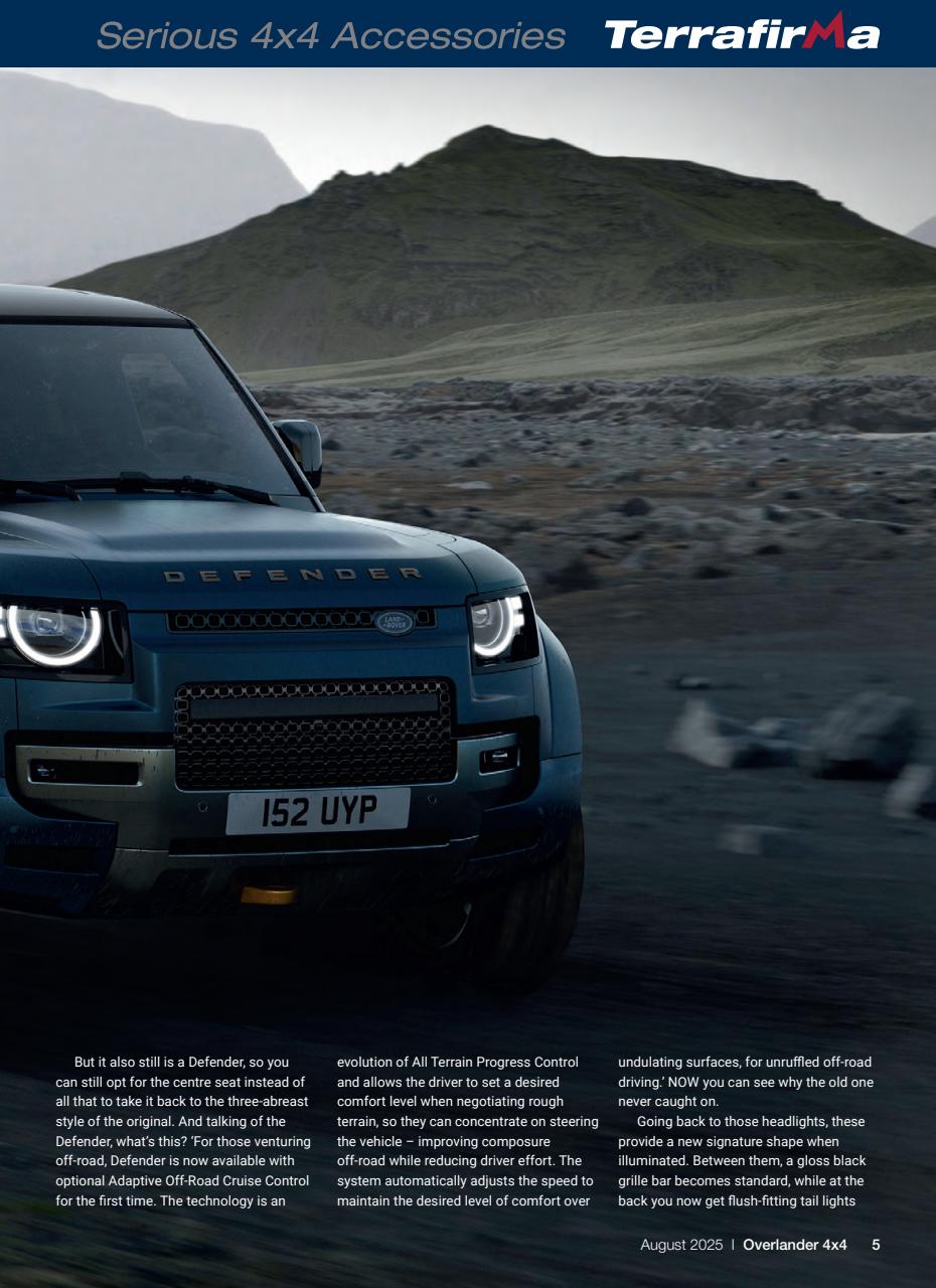 Overlander 4X4 Preview Pages