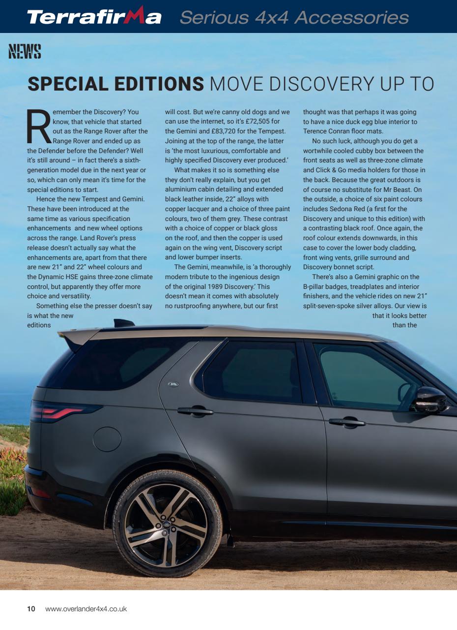 Overlander 4X4 Preview Pages