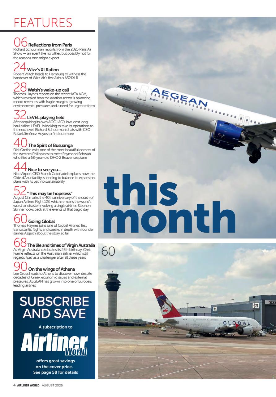 Airliner World Preview Pages