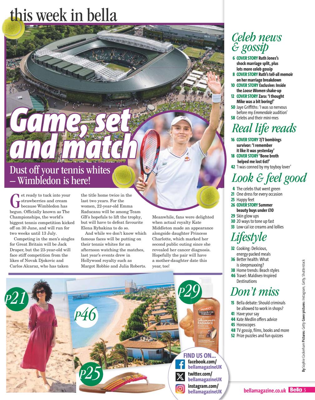 Bella Magazine Preview Pages