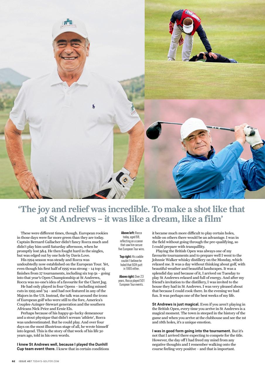 Today's Golfer Preview Pages
